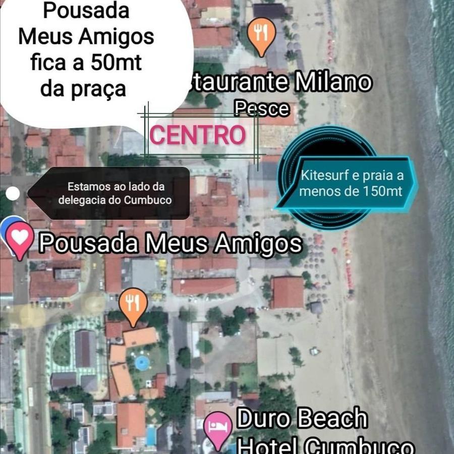 Отель Casa Meus Amigos Kitesurf In The Center Of Кумбуко Экстерьер фото